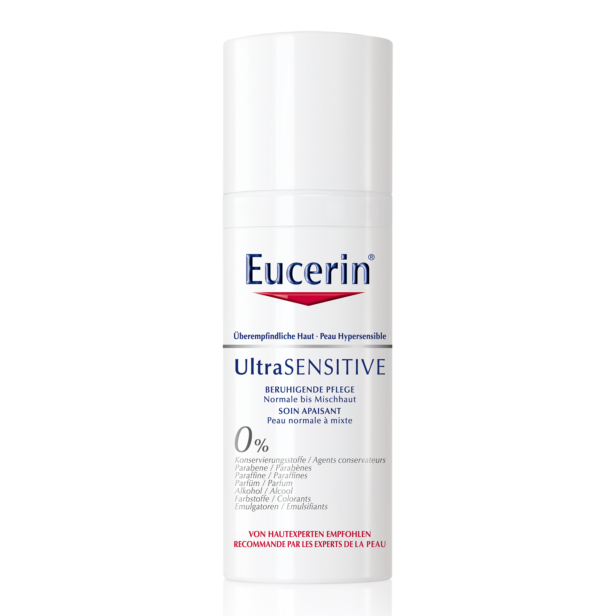 EUCERIN UltraSENSITIVE beruhigende Pflege normale Haut/Mischhaut 50 ml