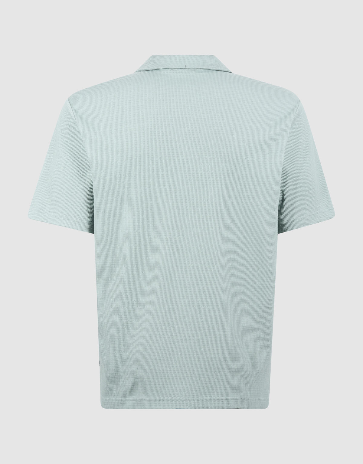 Structuur Overshirt Lichtgroen