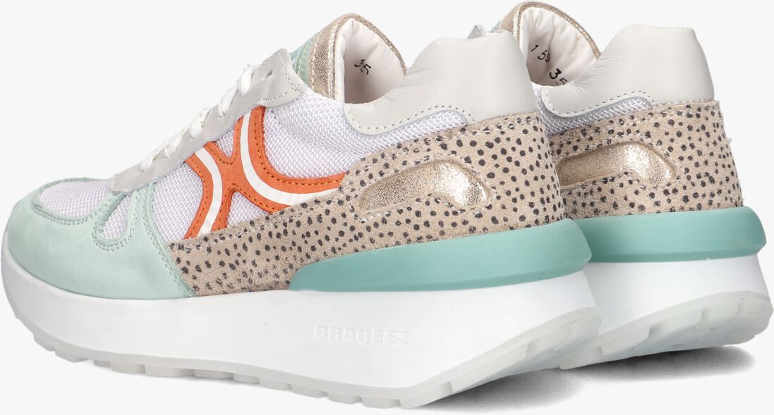 BRAQEEZ witte braqeez lage sneakers vita vienna