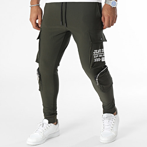 Pantalon Cargo Vert Kaki