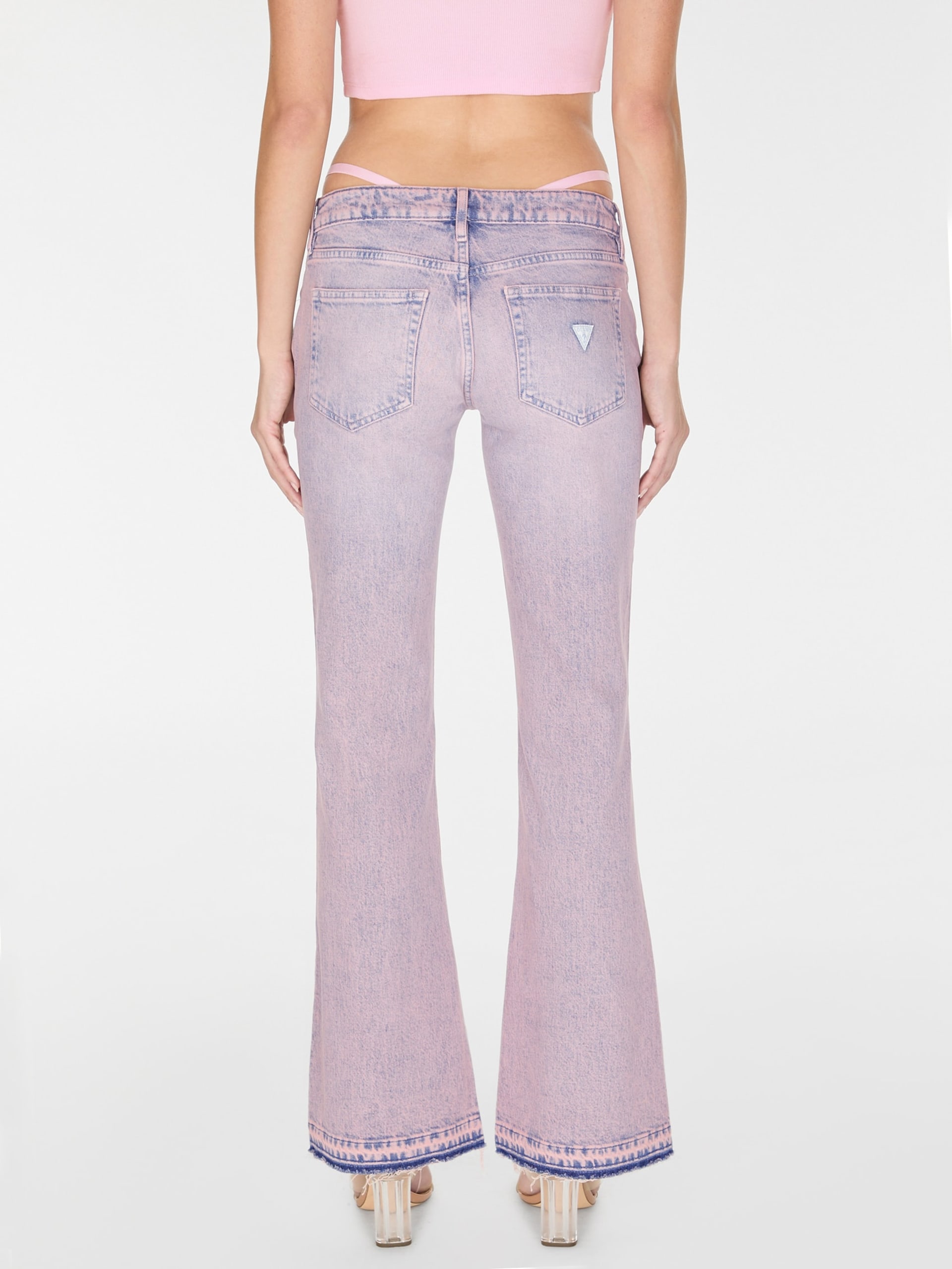 calça jeans flare