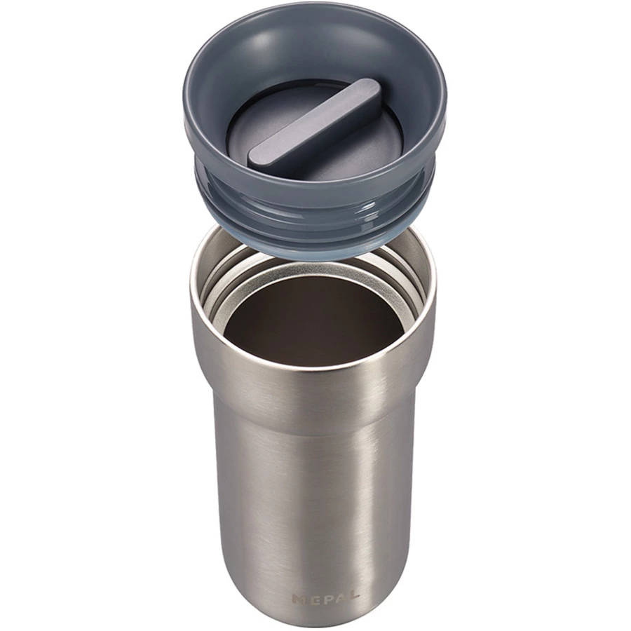 Mepal Thermobecher Ellipse 375 ml silber