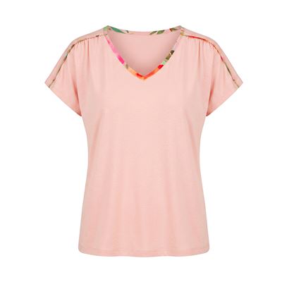 Pyjama femme fleurs exotiques
