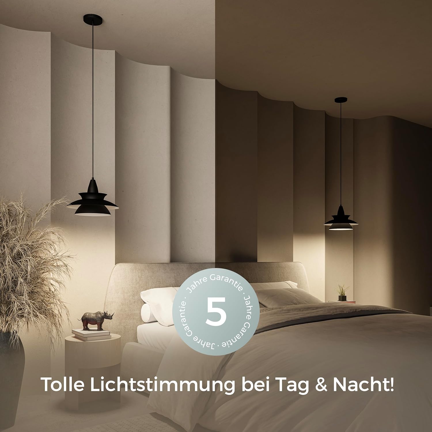 Pendelleuchte schwarz Retro Design - Vintage Aluminium Pendellampe - Alu Hängeleuchte höhenverstellbar - E27 Nordic Lampenschirm - Designer Leuchte Leto – leichte & hochwertige Esszimmer Beleuchtung