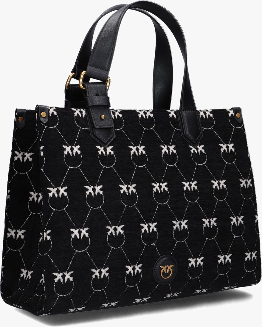 PINKO zwarte pinko schoudertas box shopping