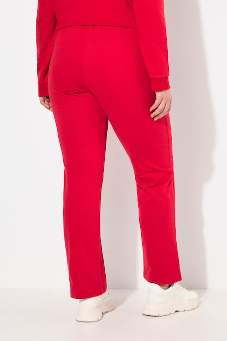 Sweat-Hose Ruby, gerades Bein, Elastikbund, Bindeband