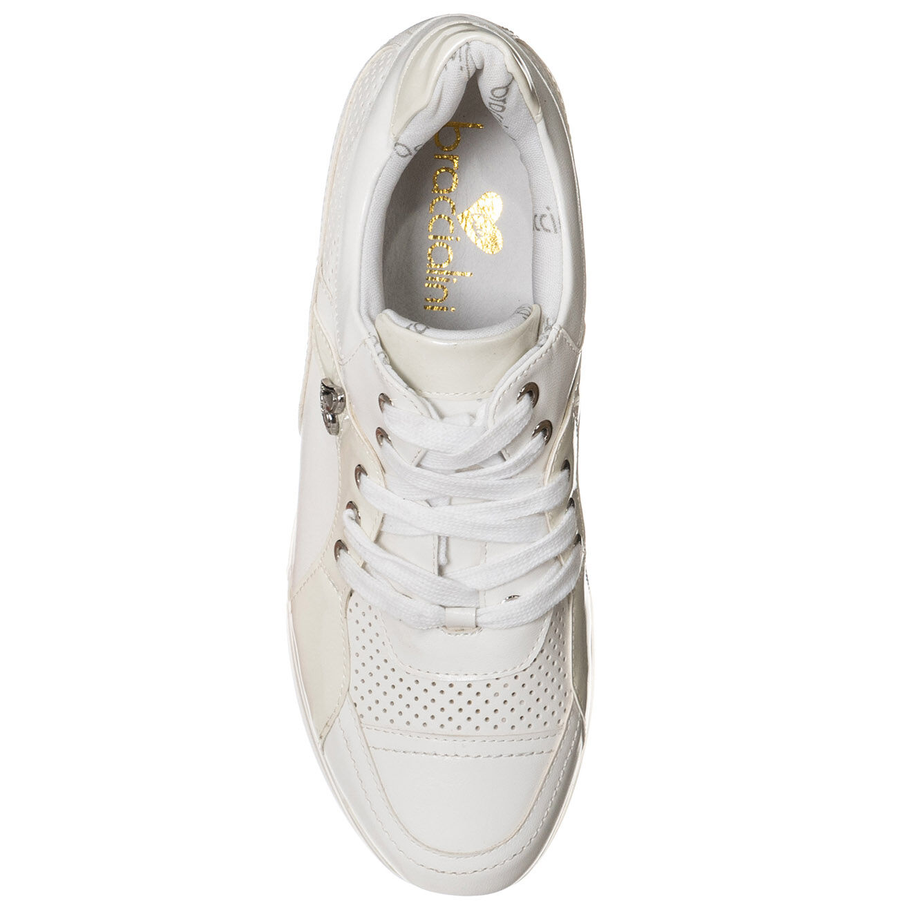 Tua By Braccialini Sneakers Sona blanc/doré