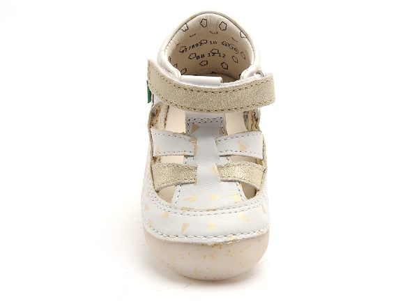 Kickers boots et bottillon bebe sushy fille blanc