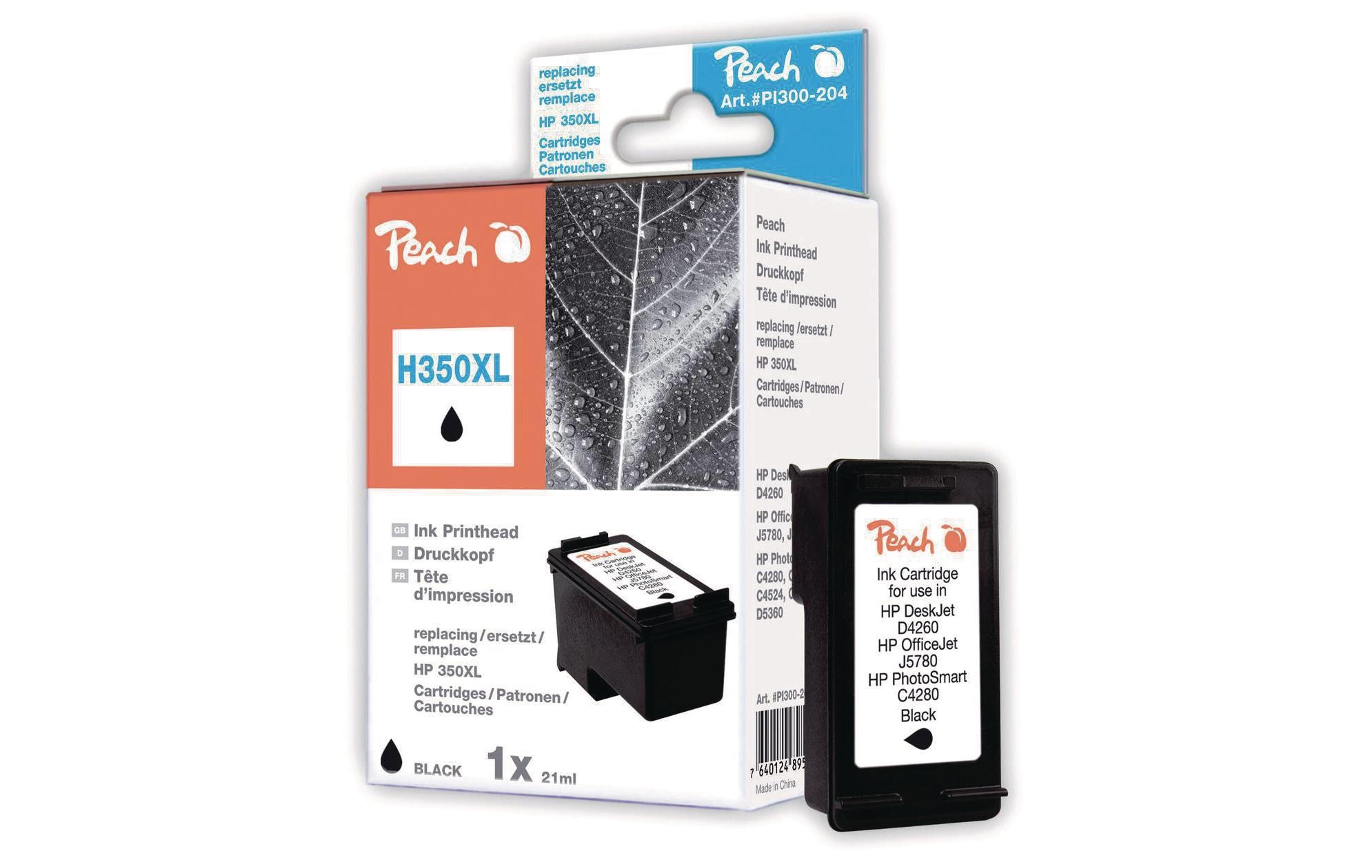 Tinte HP Nr. 350XL (CB336EE) BlackTintenset, farbig, XL-Füllung