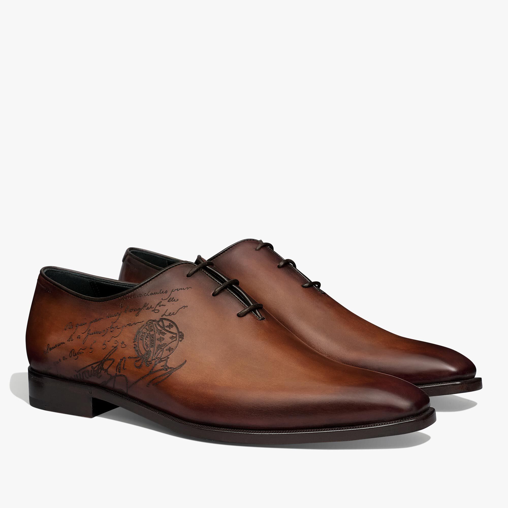 Richelieu Alessandro Demesure Neo En Cuir Scritto