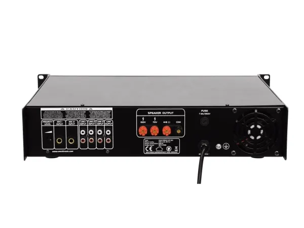 Omnitronic 80709620, 120 W, A/B, 0,5%, 85 dB, 120 W, 80 - 14000 Hz