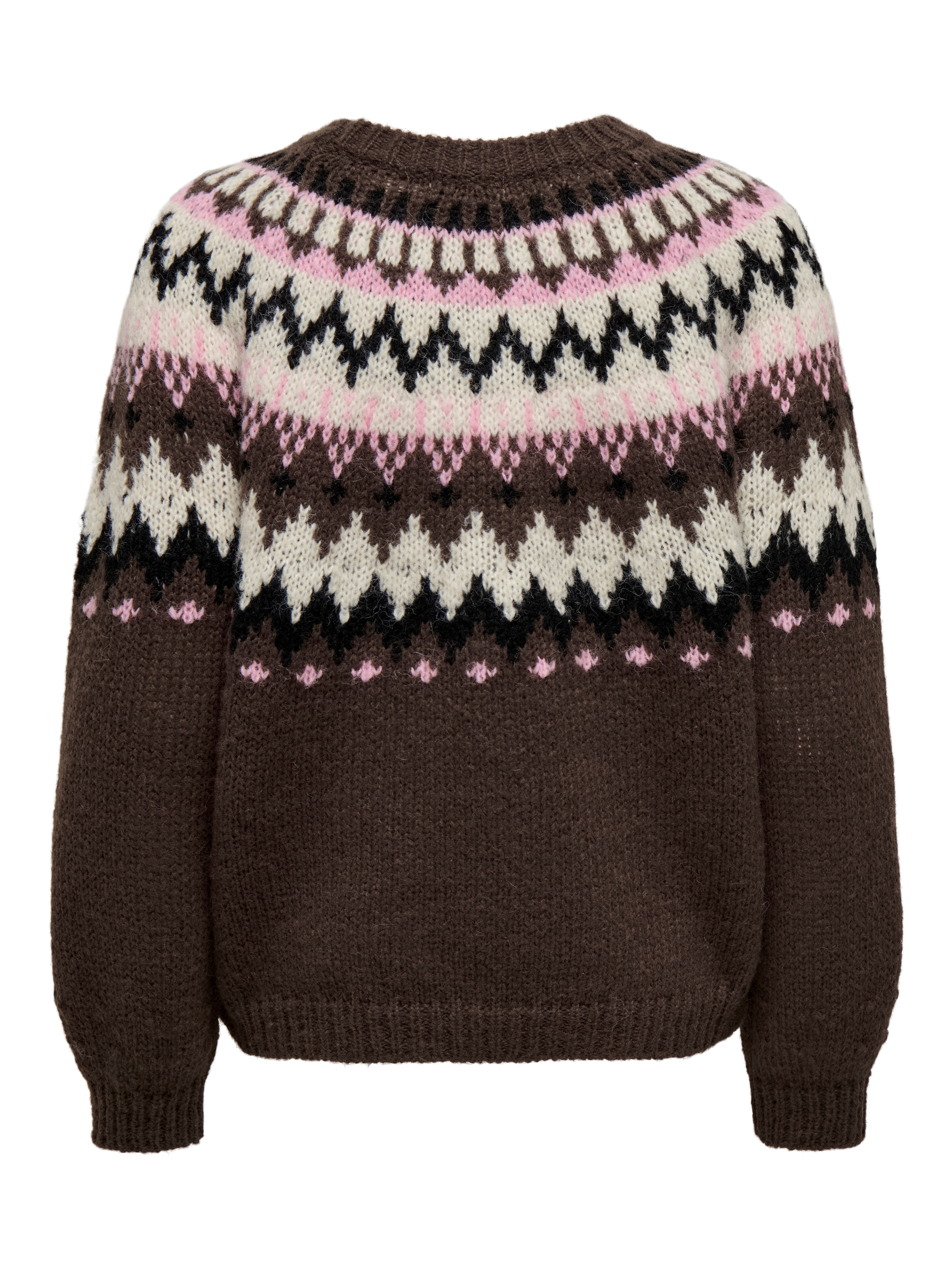 JDYKINSLEY Strickpullover Chocolate Brown