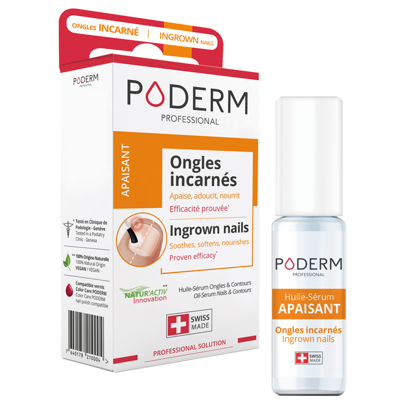 PODERM Huile Sérum Ongles<br>8 ml, Flasche, Apaisante