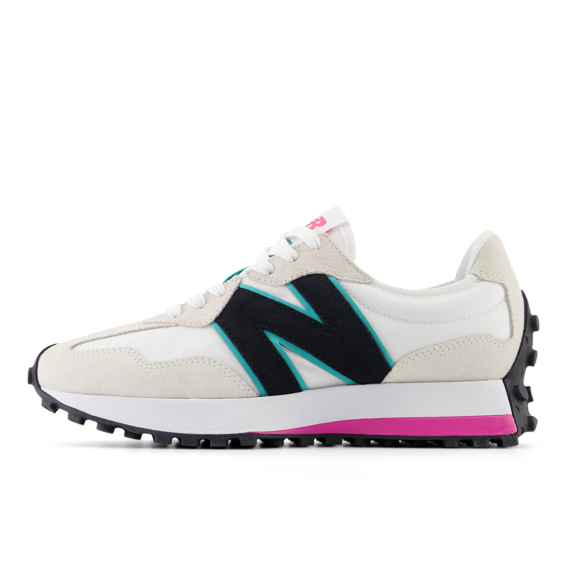 new balance| Damen Sneaker 327 AIRYTEAL mit Leder