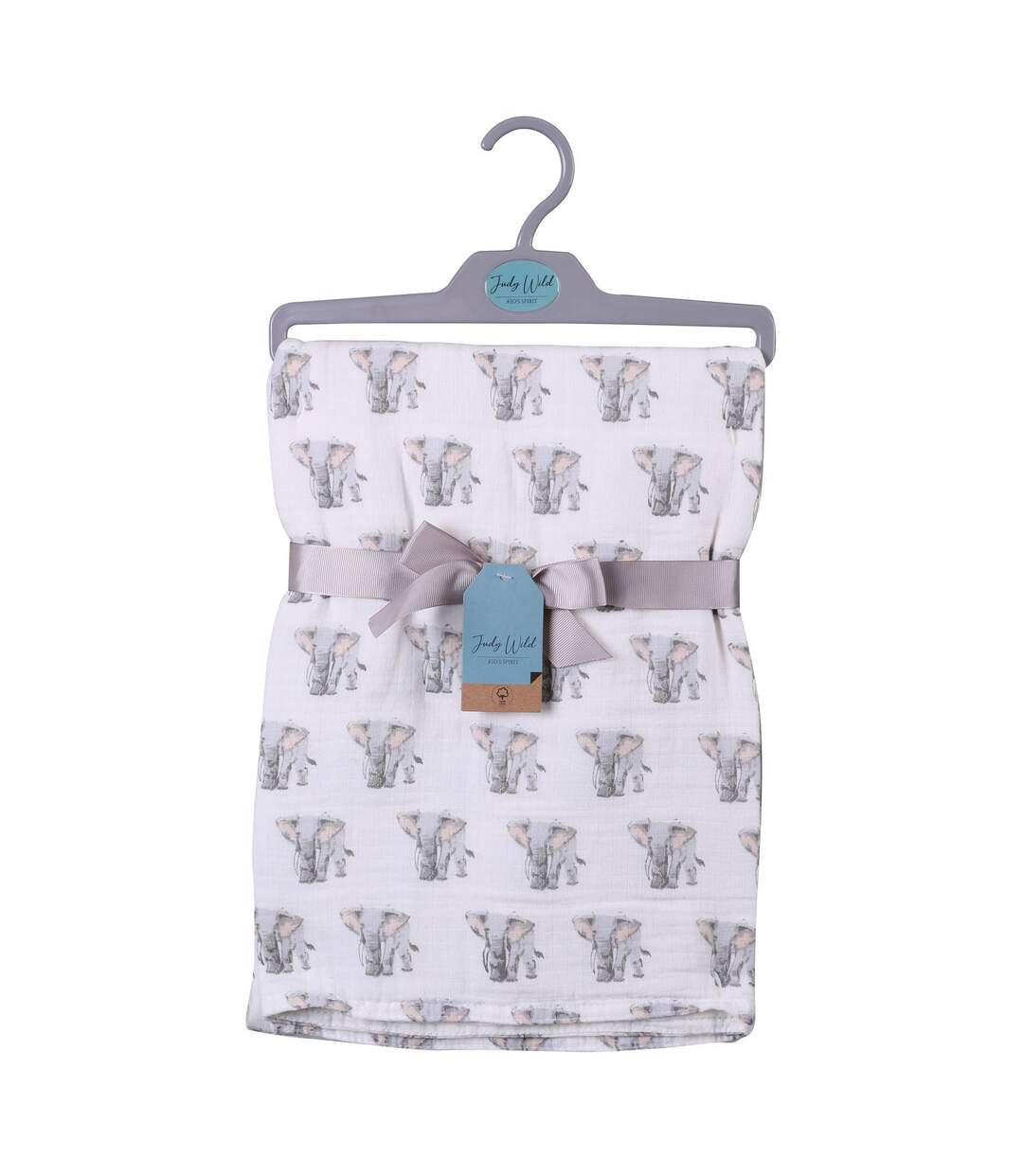 Couverture pour Bébé - 106 x 106 cm - modèle Eléphant