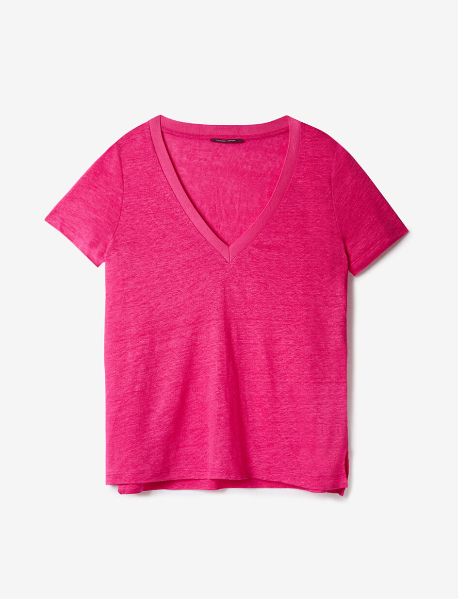 T-shirt manches courtes - rose magenta