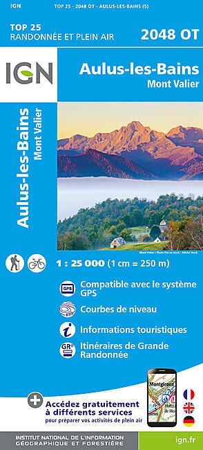 IGN - TOP 25 2048OT AULUS LES BAINS 1 25 000