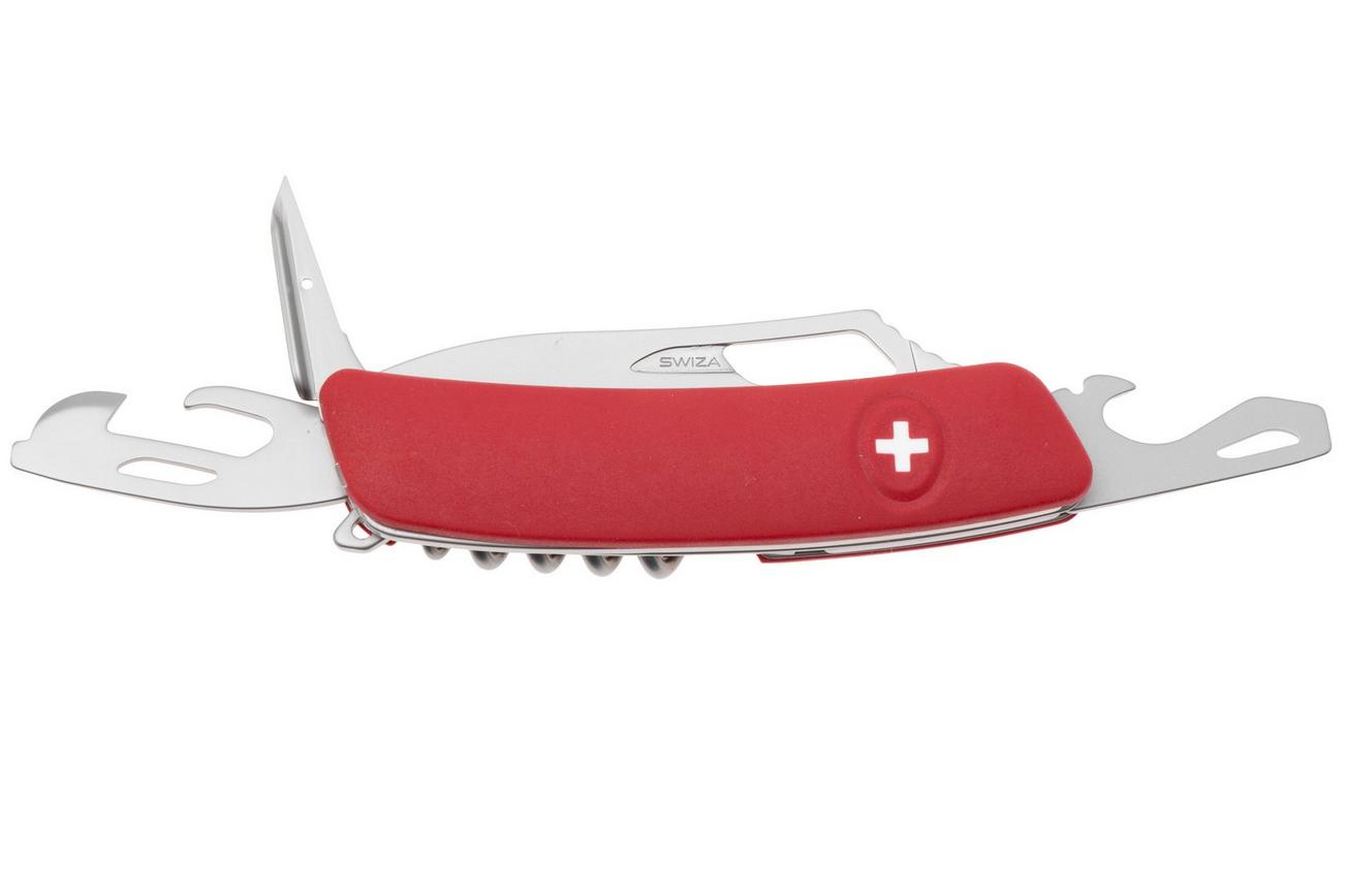 Swiza SH03 R AM, KSH.0036.1900, Red Helvetix, Zwitsers zakmes, 6 tools