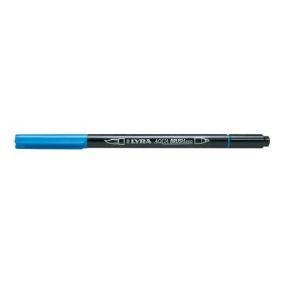 Lyra Aqua Brush Duo - Feutre pinceau double pointe - bleu ciel