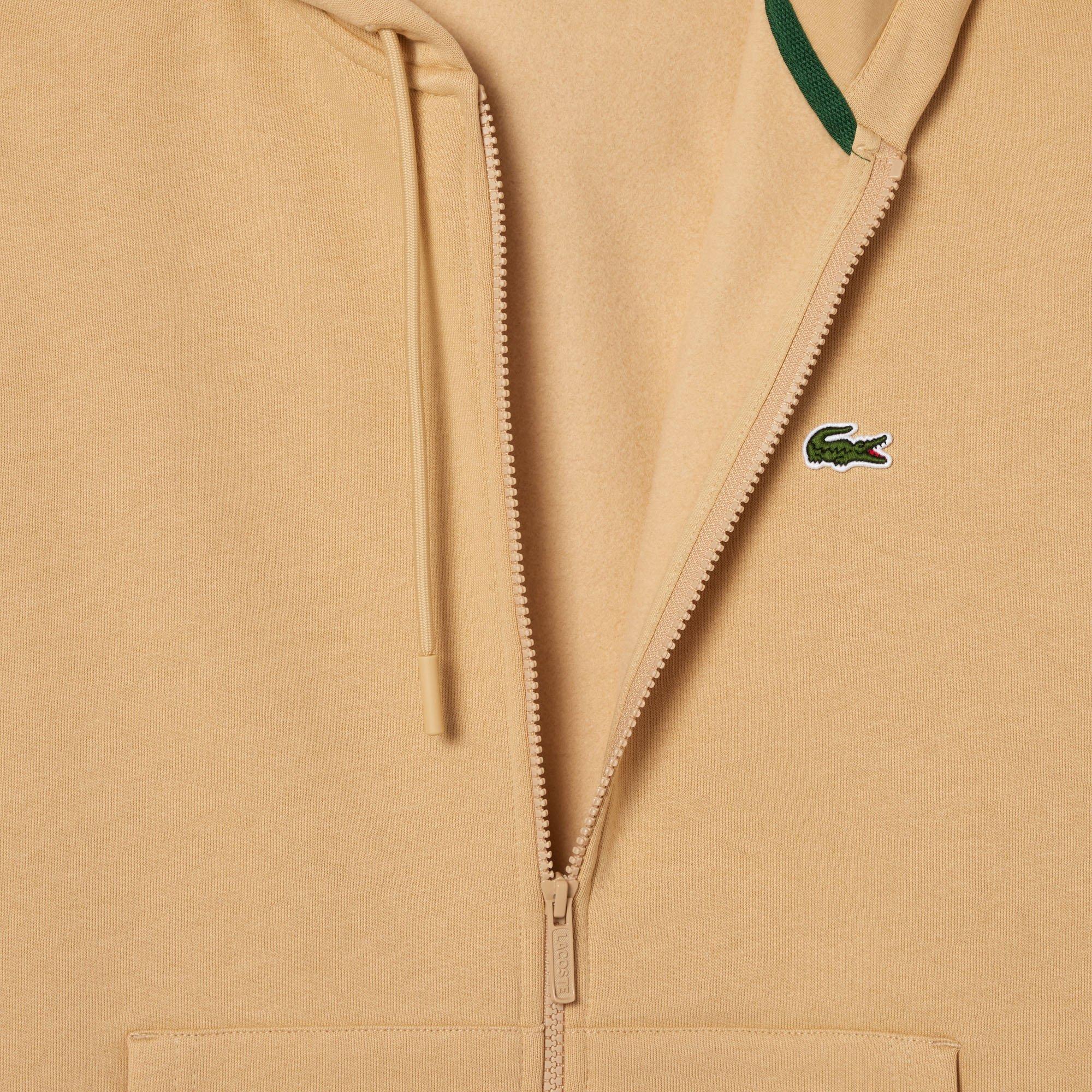 Lacoste Zip Up Fleece Hoodie