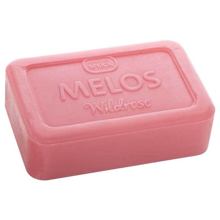 Melos reine Pflanzenöl Seife Wildrose, 100 g
