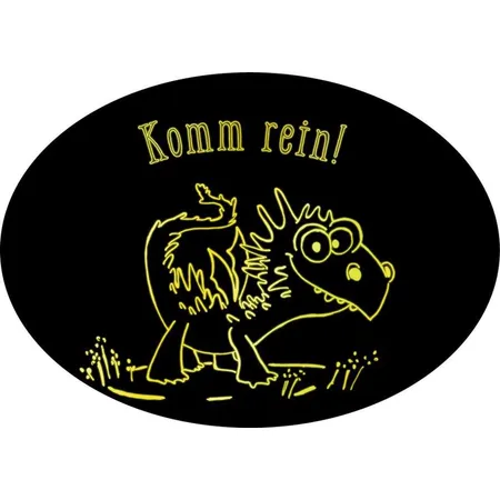 Die Spiegelburg Türschild (Nachtleuchtend) Furzipups