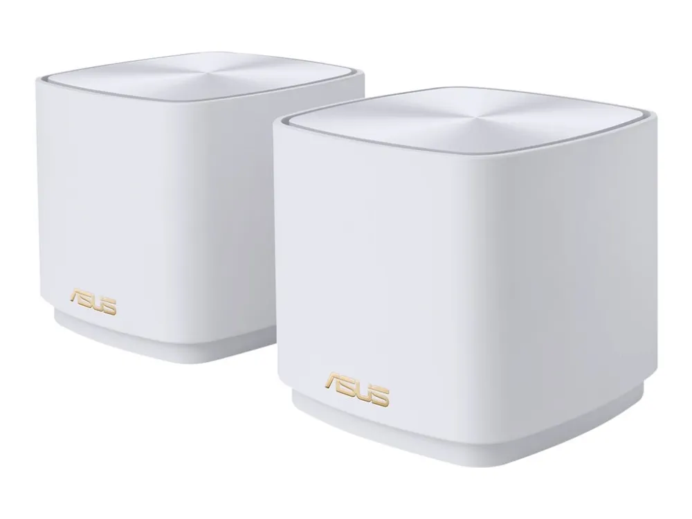 ASUS ZenWiFi XD5 - Wi-Fi-system - (2 routere) - op til 3500 sq.ft - mesh 1GbE - Wi-Fi 6 - Dual Band