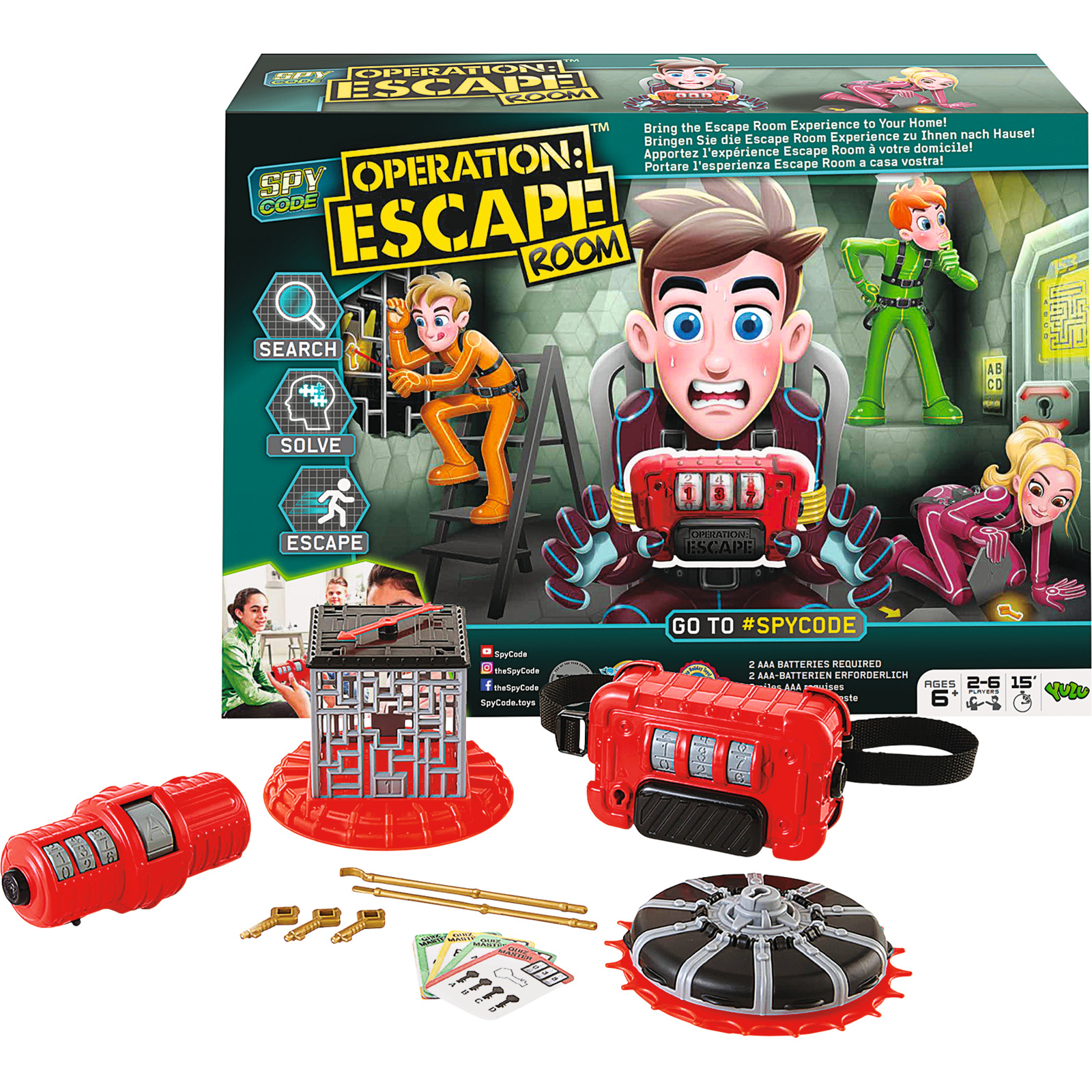 Operation Escape Room - Detektivspiel