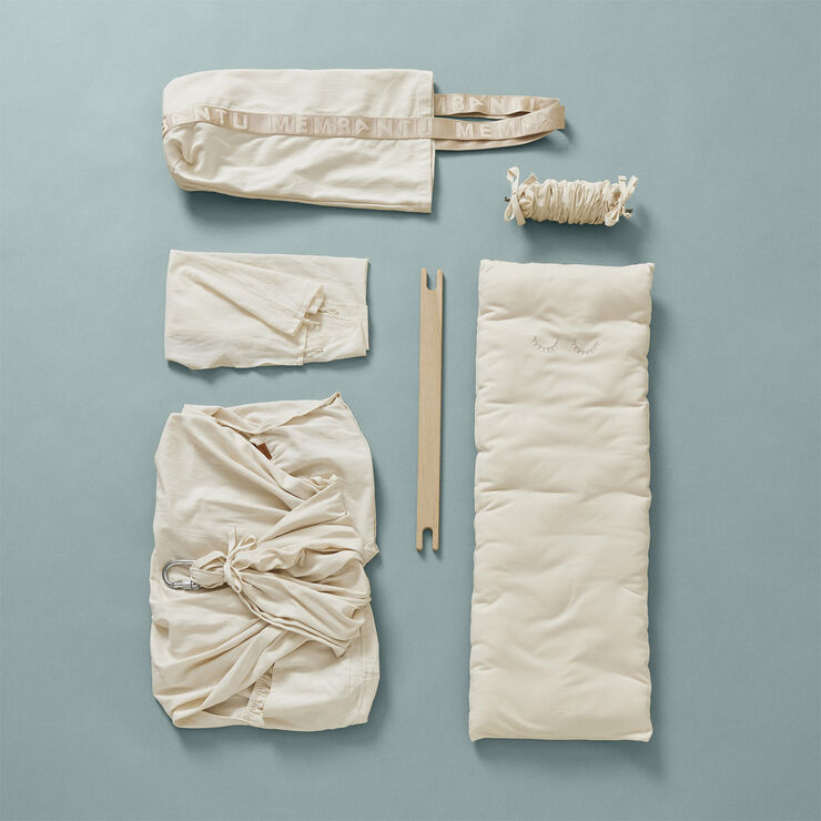 Membantu Membantu Organic Baby Hammock Premium White