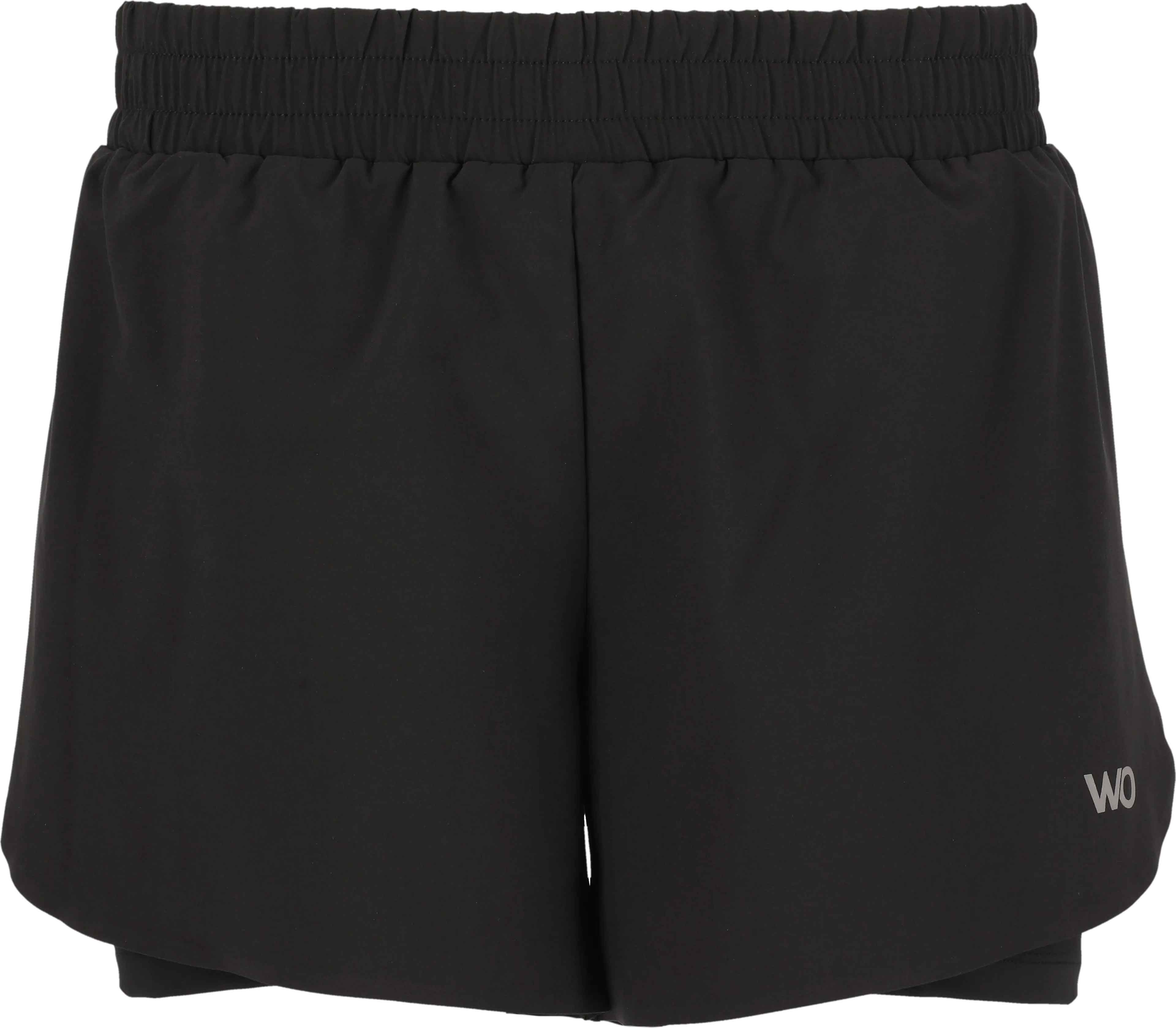 Berlin 2-in-1 Shorts Dame Black