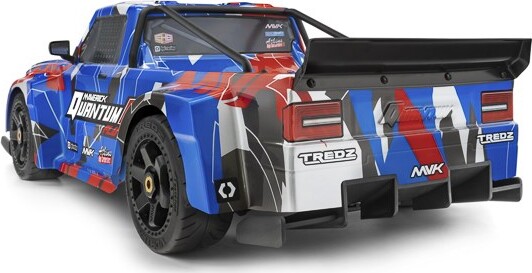 Maverick - Quantumr Flux 4S Fjernstyret Truck - 1:8 - Blå Og Rød - Mv150312