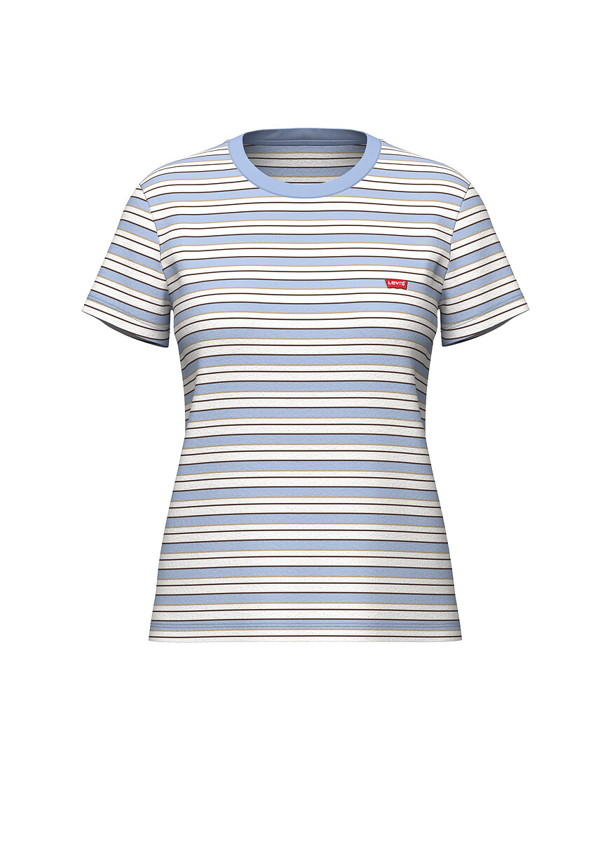 LEVI'S PLUS<br>Camiseta de manga curta com logo na frente
