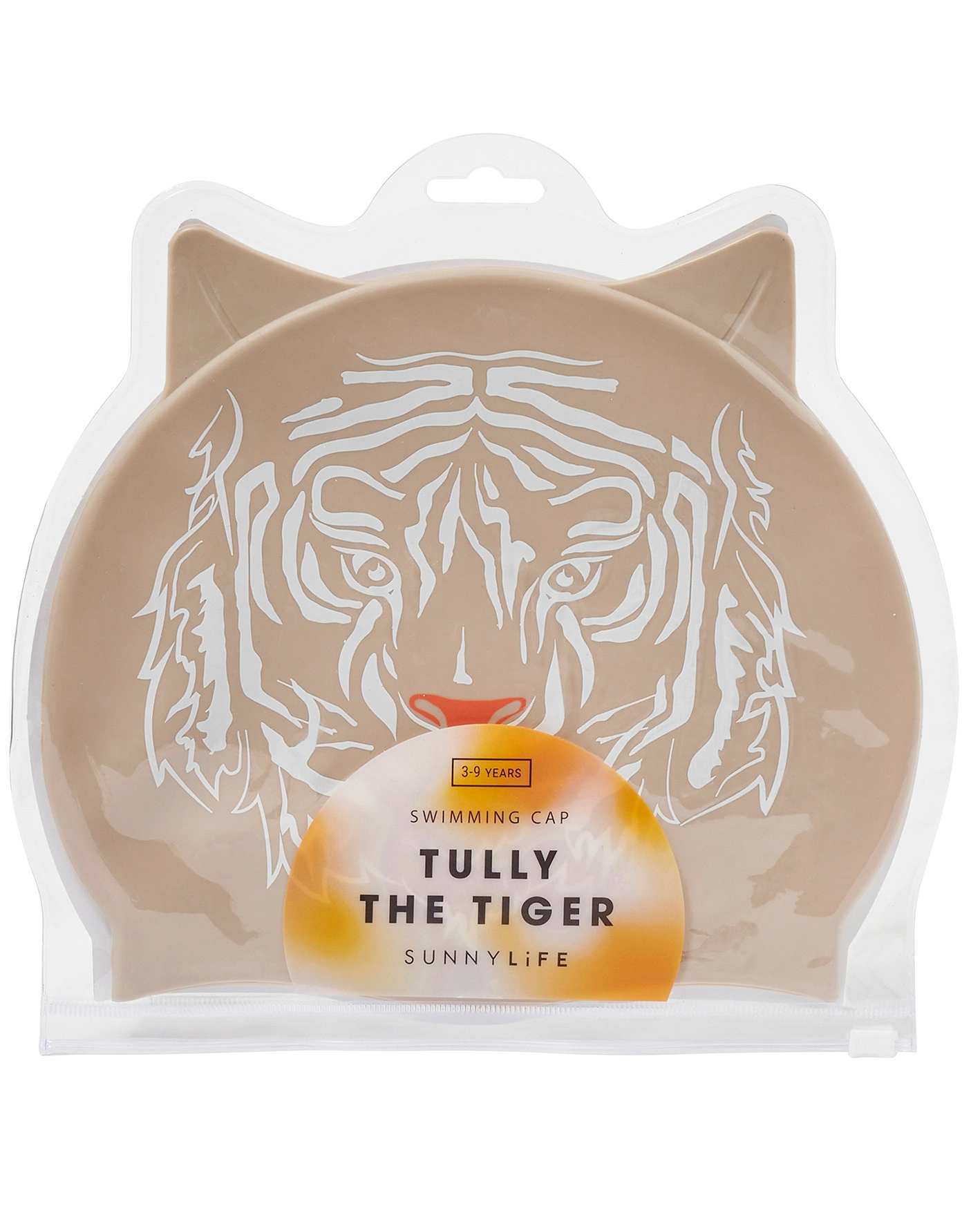 Badekappe TULLY THE TIGER in beige