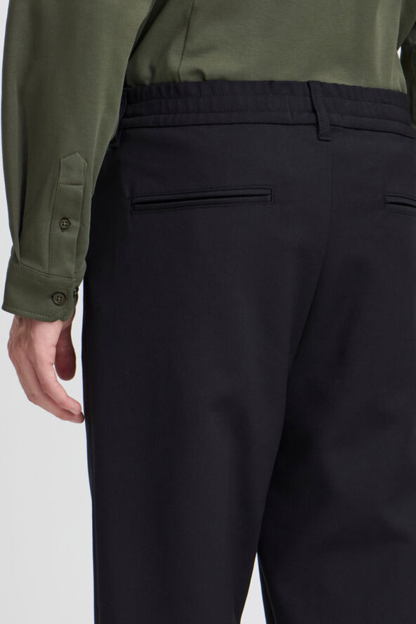 Casual Friday CFMARC performance pants with pleat Black beauty