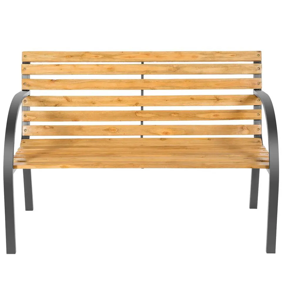 tectake - Tuinbank - 123x 64x 82 cm - Hout