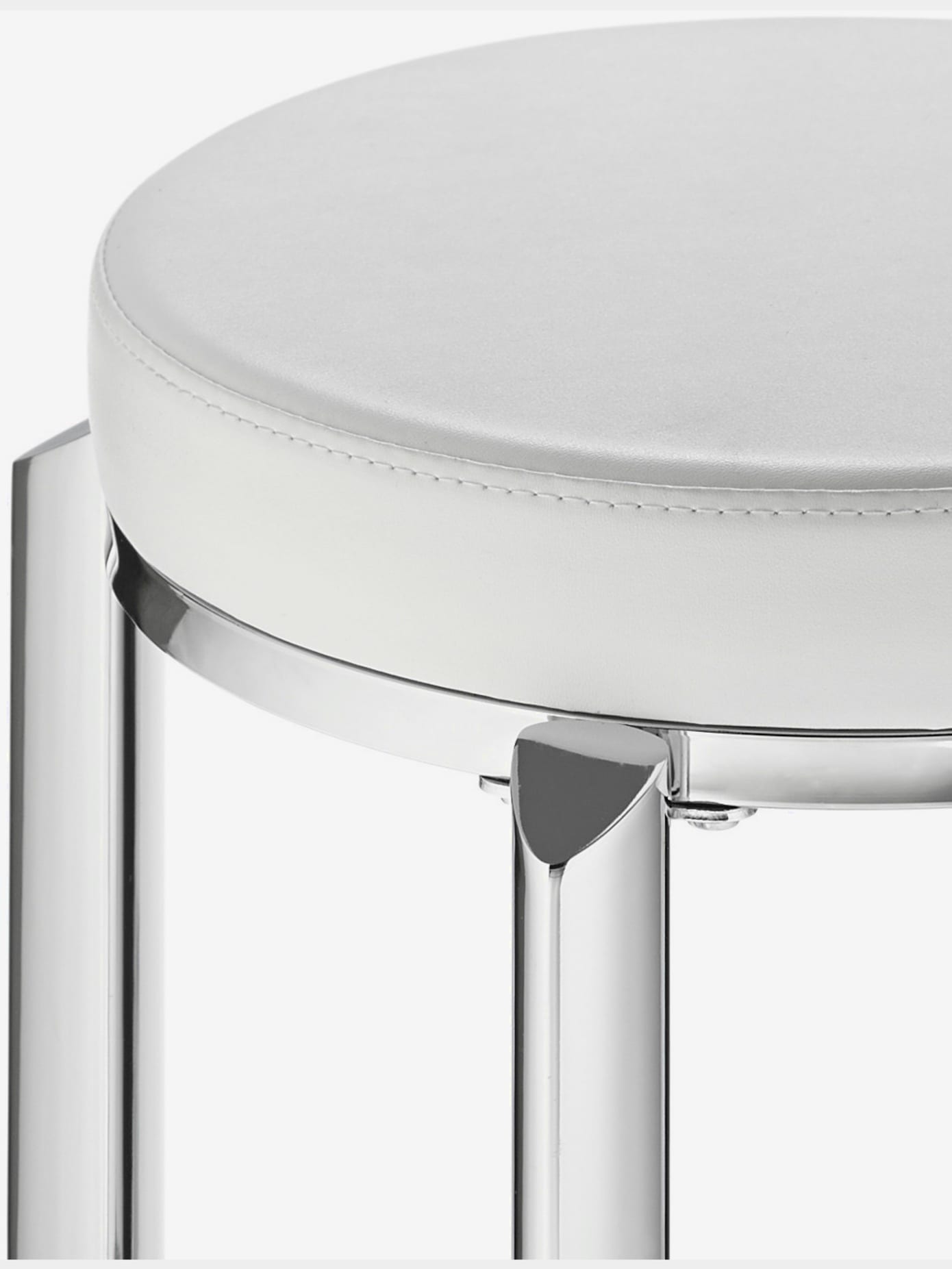 Tabouret châssis en métal robuste