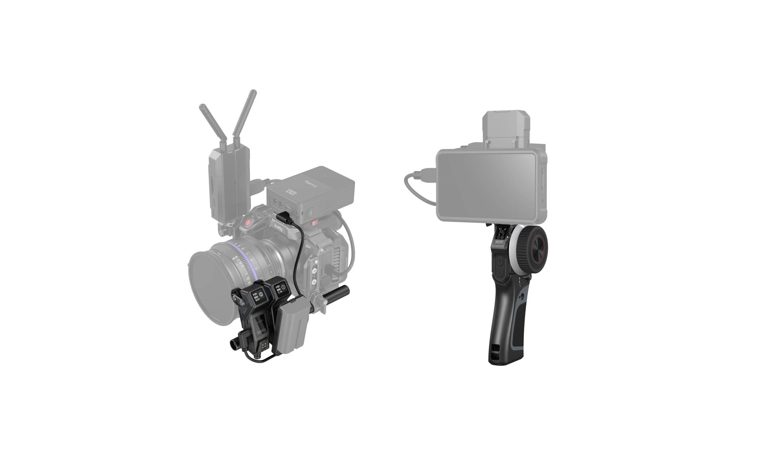 MagicFIZ Wireless Follow Focus Two Motor Kit<br>Präziser und latenzarmer Follow Focus für Videoaufnahmen