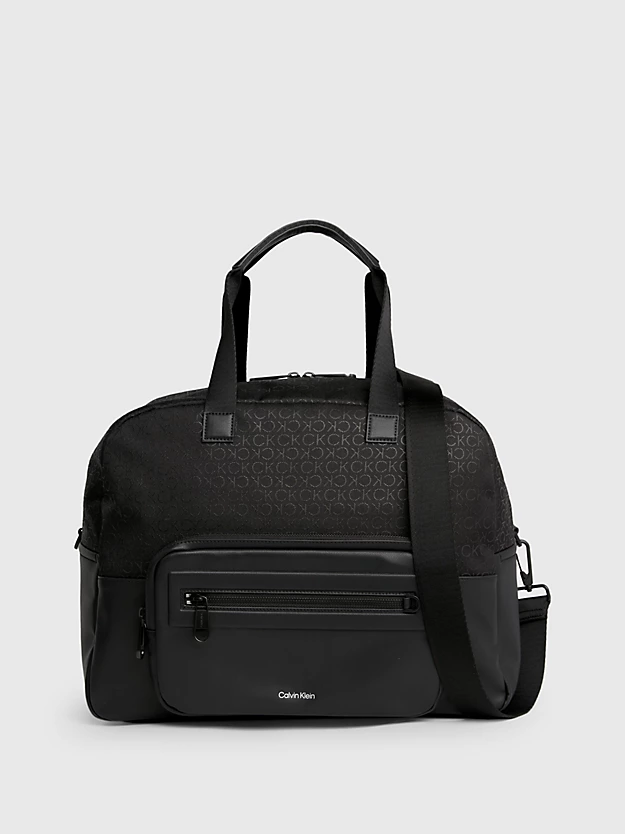 Bolsa de viagem Jacquard com logotipo