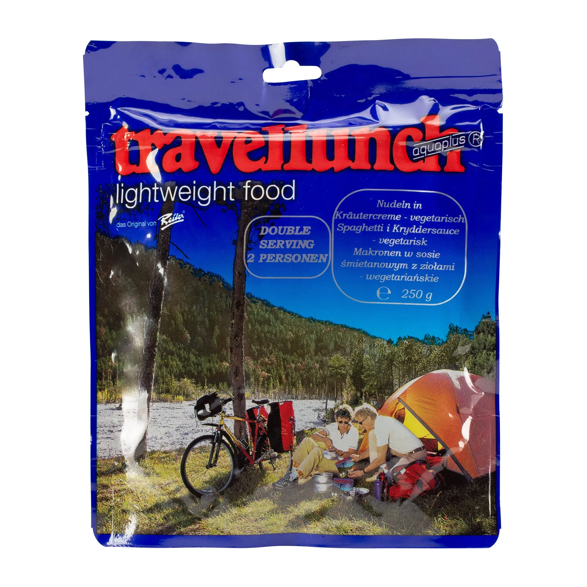 Travellunch -  Nudeln in Kräutercreme vegetarisch 2er Packung