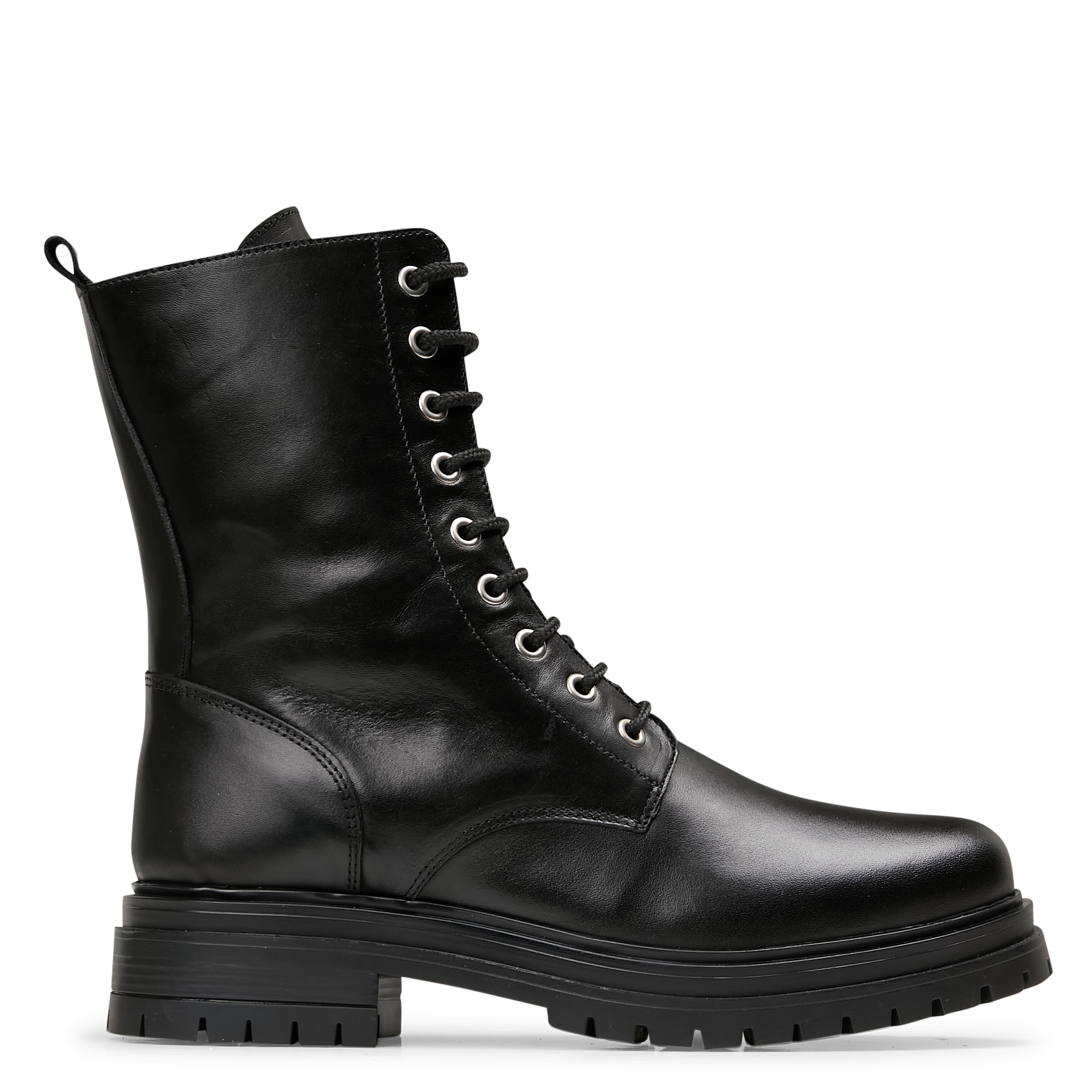 Bottines en cuir | Noir