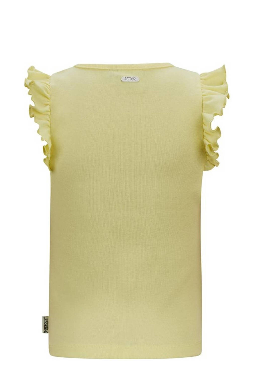 Retour Jeans T-shirt Lorient lichtgeel