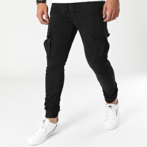Pantalon Cargo XQ06 Noir