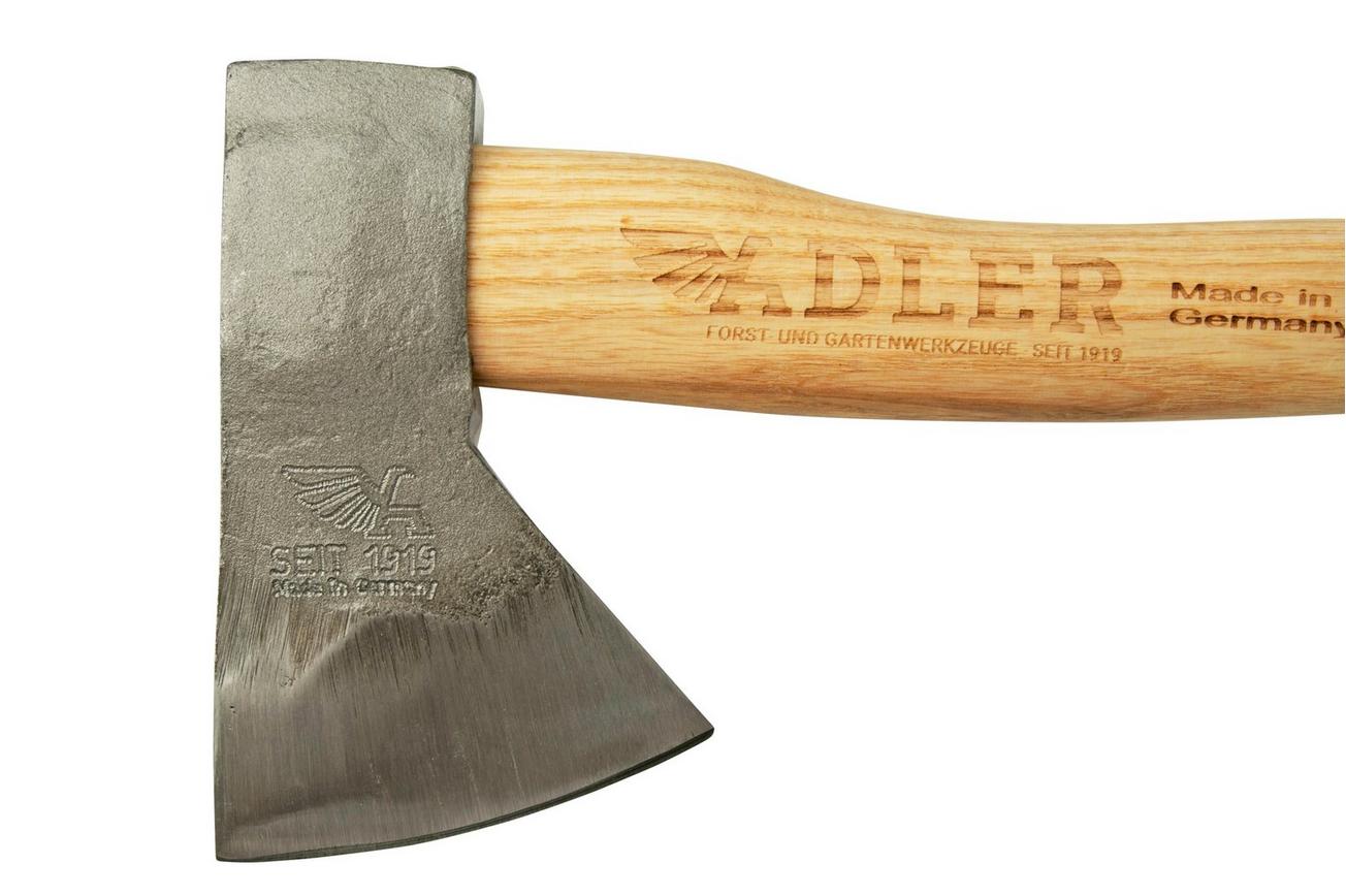 Adler Classic Scout Hatchet, rood-zwart, campingbijl