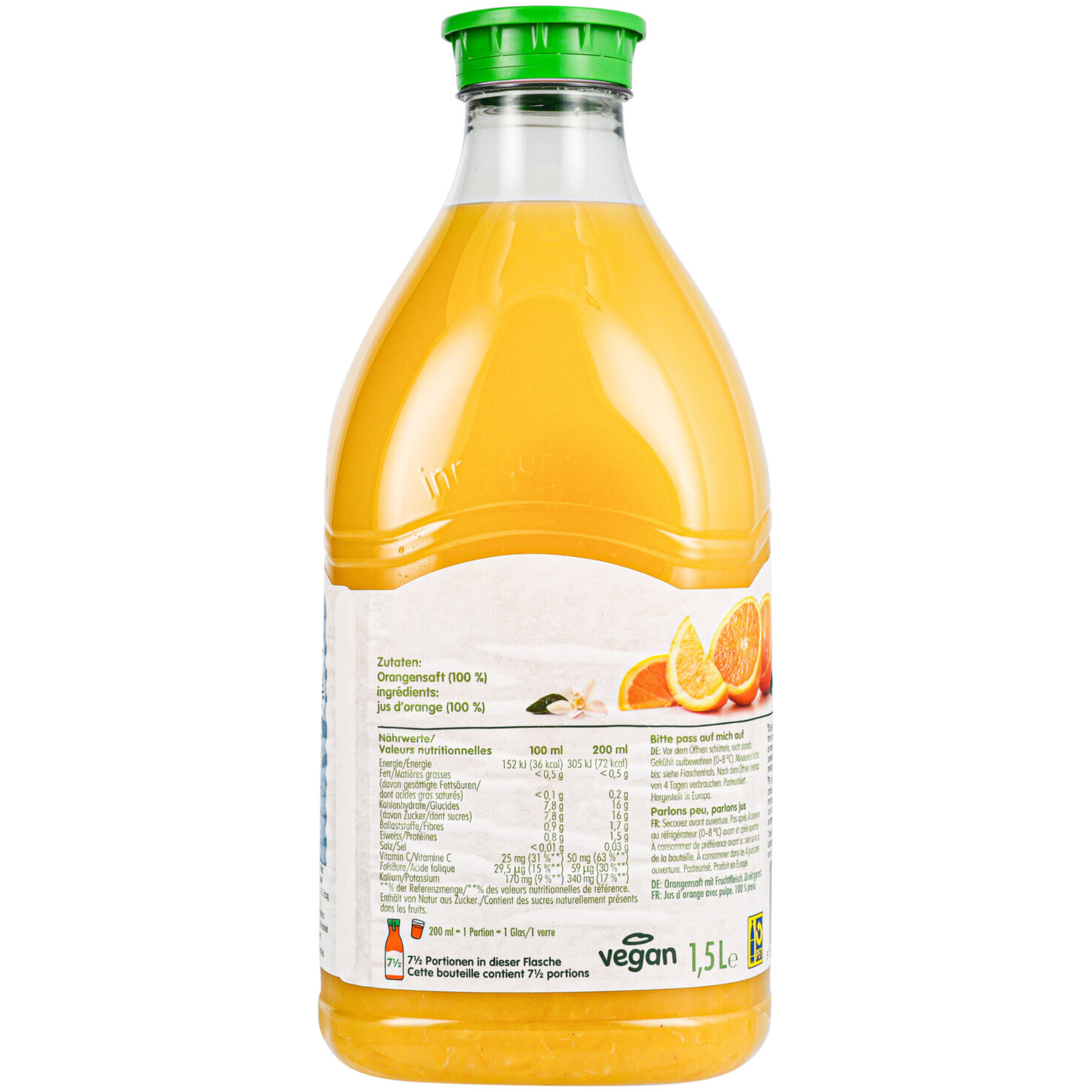 innocent Orangensaft mit Fruchtfleisch