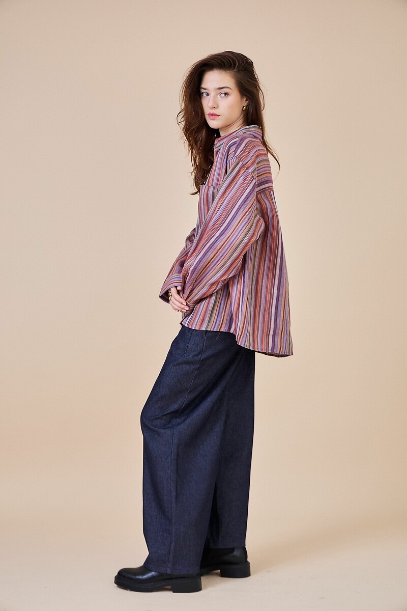 ATÉ BREVE<br>Blusa listrada
