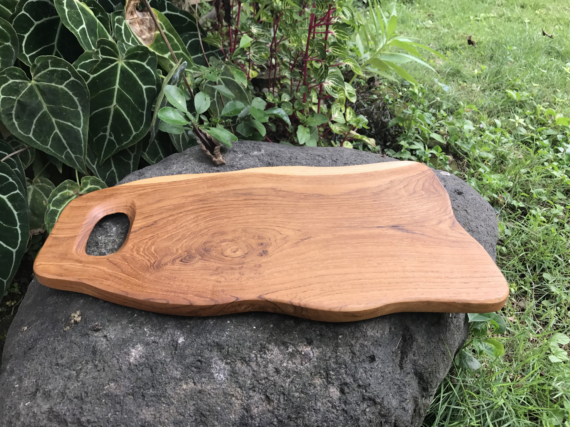 Schneidebrett 'Teak', B 20 cm, H 2 cm, T 40 cm zu 16,50