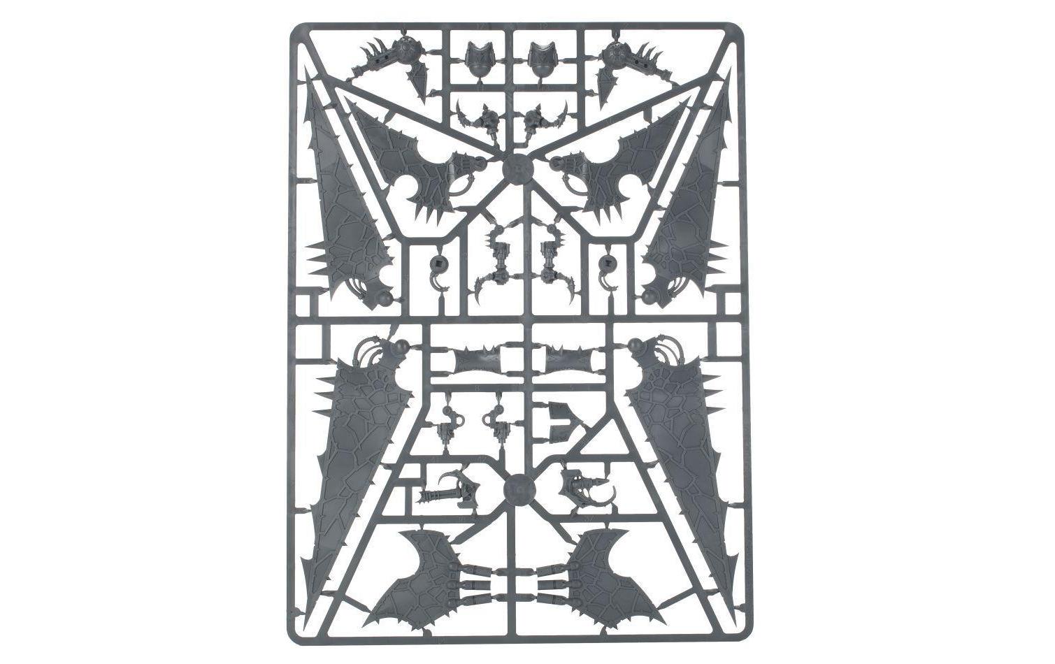 Figur Warhammer 40.000 Chaos Space Marines HeldrakeBausatz für 1 Figur