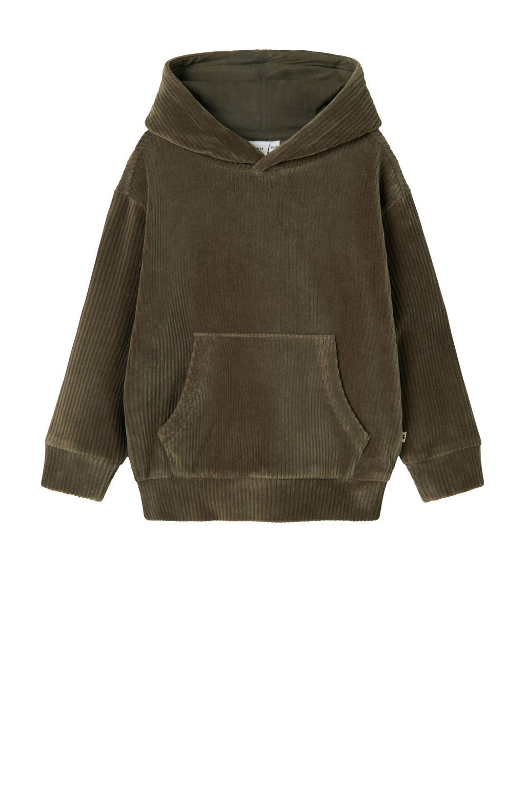 NAME IT hoodie NMMNELUR groen
