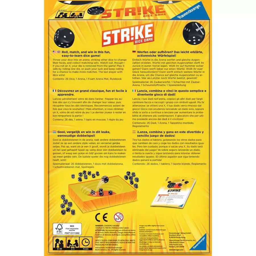 Ravensburger STRIKE bunt