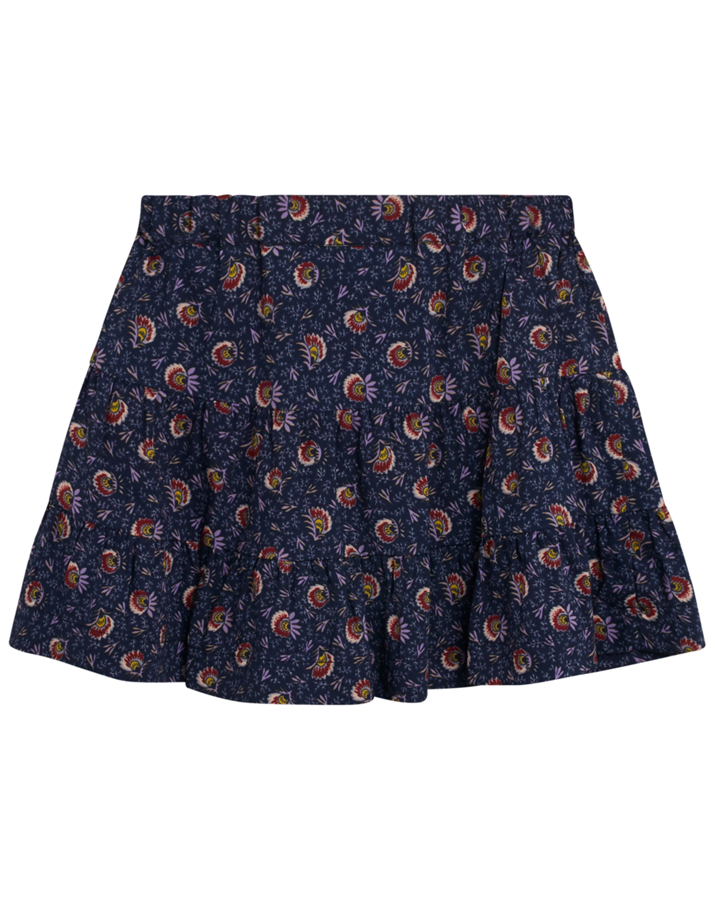 Rock MINI BLOSSOM geblümt in print blue